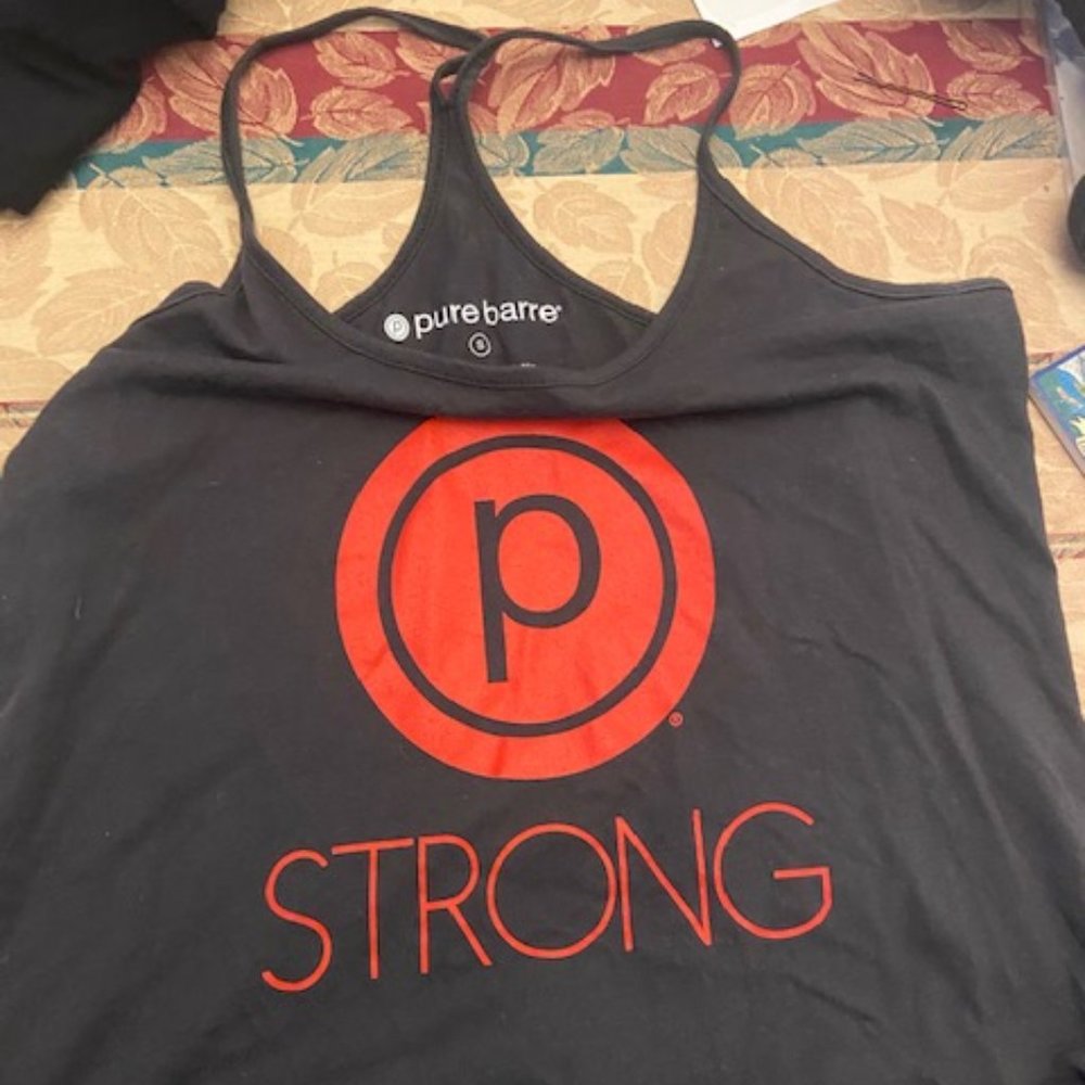 Pure Barre Strong Spaghetti Tank